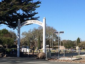 Shiloh Cemetery Entrance, Windsor, California