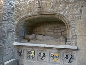 Sir John Forrester effigy, Corstorphine Kirk