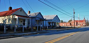 South side of Wrightsboro Rd, west of Clay St.
