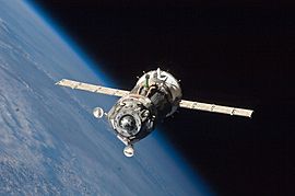 Soyuz TMA-19 spacecraft departs the ISS