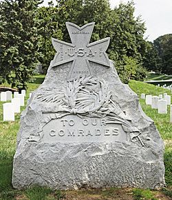Spanish-American War Nurses Memorial - marker - Arlington National Cemetery - 2011.JPG