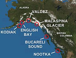 Spanish contact in BC and Alaska