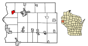 Location of Somersetin St. Croix County, Wisconsin