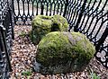 St Conval's Chariot and the Argyll Stone cross base, Inchinnan