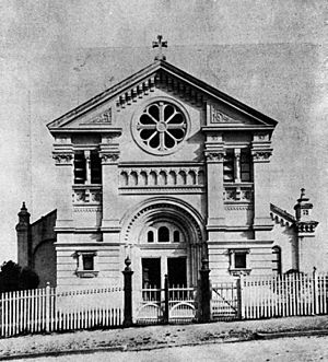 StateLibQld 2 48472 St. Mary's Catholic Church at South Brisbane, 1900