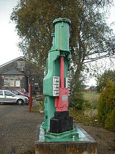 Steam hammer, front, Griffithstown