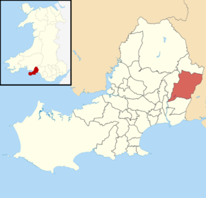 Swansea UK ward location - Llansamlet.png
