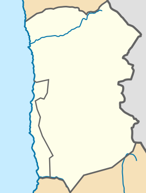 Location of La Huayca