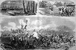 The Battle of New Bern North Carolina illustration 1862