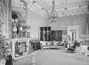 The Yellow Drawing Room. (Buckingham Palace 1632-1914 State Apartments) c. 1914