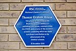 Thomas Graham House - Blue Plaque - Andy Mabbett - 01.JPG