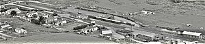 Tokanui railway station in 1956