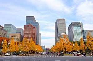 Tokyo Marunouchi in autumn