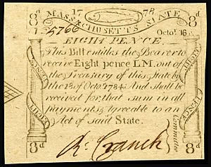 US-Colonial (MA-258)-Massachusetts-16 Oct 1778 (OBV)