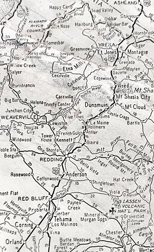 US 99 northern California 1937