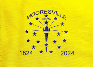 Unnofical Mooresville IN Flag