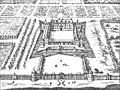 Versailles on the 1652 map of Paris by Gomboust - Gallica 2012