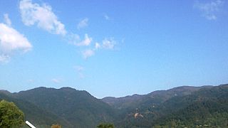 View of hills