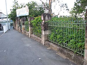 William Street and Queens Wharf Road retaining walls (2015)