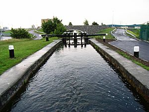 7th Lock on the Grand Canal in Bluebell, Dublin 12