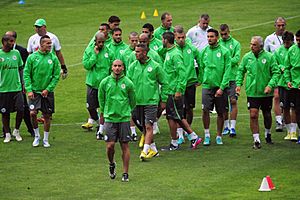 Algeria NT training 2013 AFCON