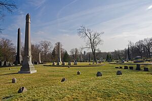 Allegheny Cemetery 2008 spires