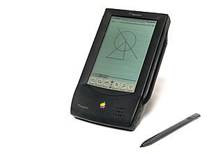 Apple Newton MessagePad 100 with stylus