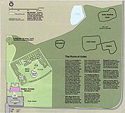 Aztec Ruins National Monument NPS site map