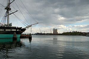 Baltimore Inner Harbor in 2007