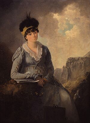 Bella Ibbetson (née Thompson) by Julius Caesar Ibbetson