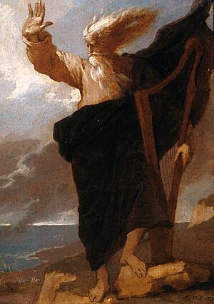 Benjamin West - The Bard - Google Art Project