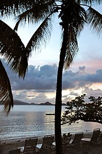 Caneel Bay Sunset at Caneel Beach 1