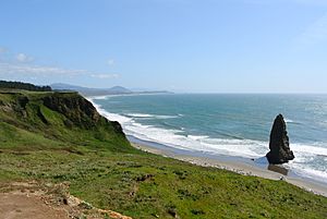 Cape Blanco looking south