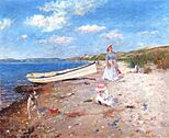 Chase William Merritt A Sunny Day at Shinnecock Bay c1892