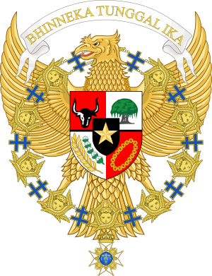 Coat of arms of Joko Widodo (Order of the Seraphim)