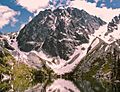 Dragontail Peak seen from Colchuck Lake