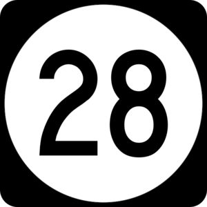 Elongated circle 28
