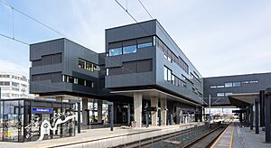 Estación central de FF.CC., Trondheim, Noruega, 2019-09-06, DD 28