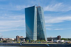 European Central Bank - building under construction - Frankfurt - Germany - 14