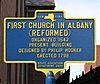 First Church in Albany Historical Marker.jpg