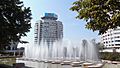 Fountains in Republic Square Almaty -2