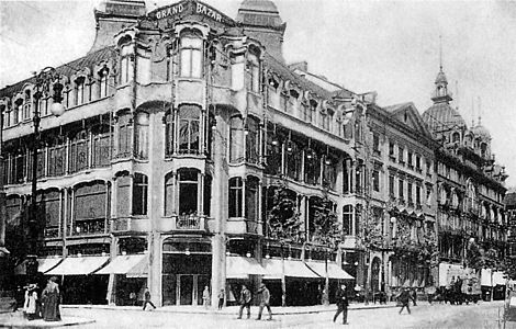 Frankfurt Am Main-Zeil-Grand Bazar-Palais Rothschild-Schmoller-um 1910