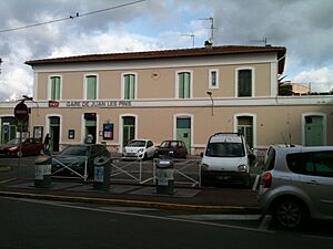 Gare de Juan les Pins