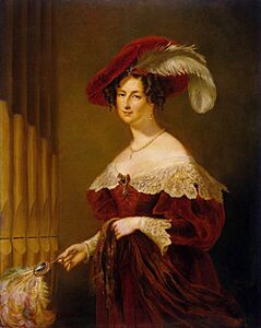 George Hayter - Portrait of Countess Yelizaveta Vorontsova - WGA11228