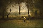 George Inness, Wood Gatherers- An Autumn Afternoon-