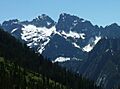 Glory Mountain and Halleluja Peak
