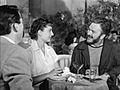 Gregory Peck, Audrey Hepburn and Eddie Albert in Roman Holiday trailer