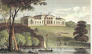 Harewood House from A Complete History of the County of York by Thomas Allen 1828-30