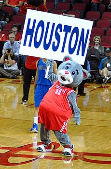 Houston rockets mascot