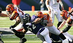 Jeremi Johnson and Ray Lewis